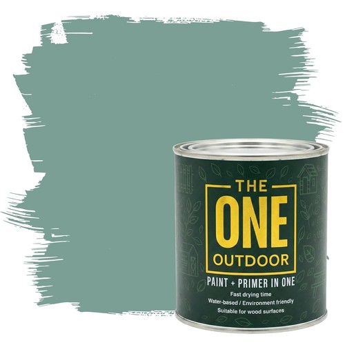 The one outdoor - paint, sage