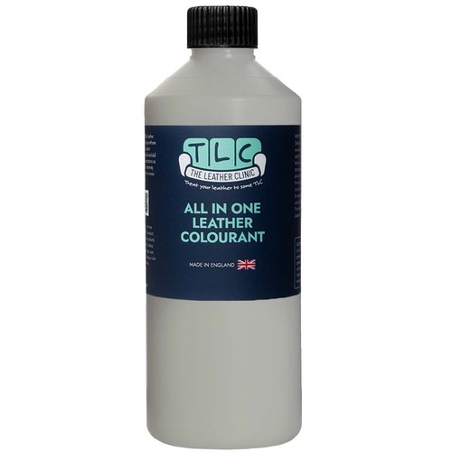 All one light grey leather - in,