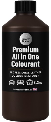 All one dark brown leather - brown,